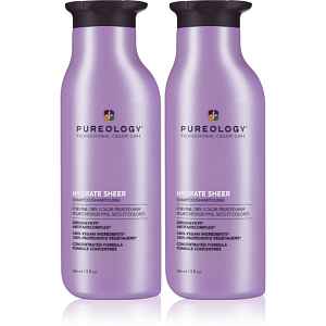 Pureology Hydrate Sheer shampoo Duopack sada