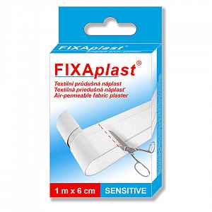 Náplast Fixaplast SENSITIVE 1mx6cm neděl.s polšt.
