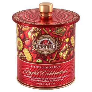 BASILUR Festive tea joyful celebrations černý čaj 75 g