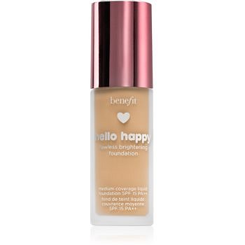 Benefit Hello Happy rozjasňující make-up s hydratačním účinkem odstín 02 Light Warm 30 ml