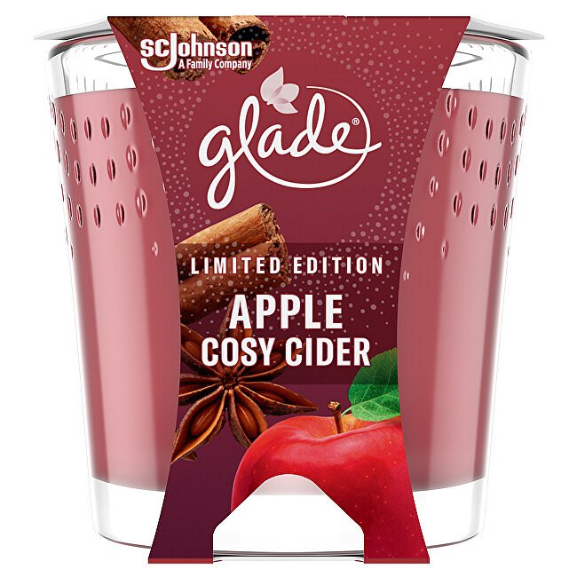 Glade Apple Cosy Cider vonná svíčka   129 g