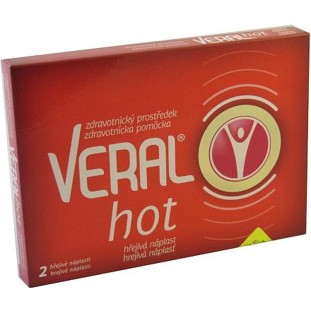 Veral Hot hřejivá náplast 2ks