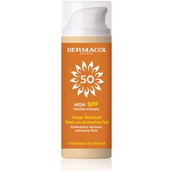 Dermacol Sun Water Resistant tónovací voděodolný pleťový fluid SPF 50 50 ml