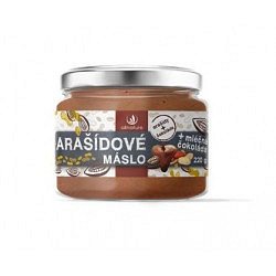 Allnature Arašídové máslo s mléčnou čokoládou 220 g