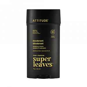 ATTITUDE Pánský deodorant Amber & Citrus 75 g