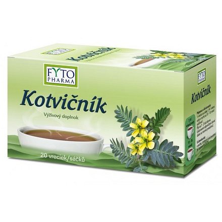 Kotvičník čaj porcovaný 20x1g Fytopharma