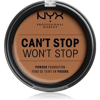 NYX Professional Makeup Can't Stop Won't Stop pudrový make-up odstín 16 Mahogany 10,7 g