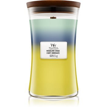 Woodwick Trilogy Woodland Shade vonná svíčka 609,5 g s dřevěným knotem