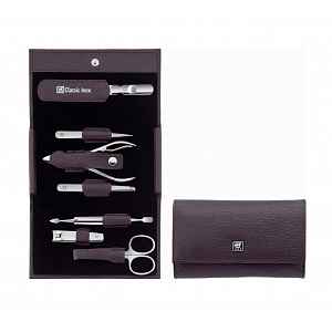 Zwilling Classic Inox Manikúra 7 ks kůže fialová