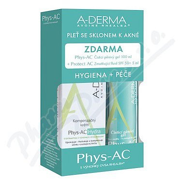 A-DERMA Phys-AC Hydra KIT (v.2018) 3ks