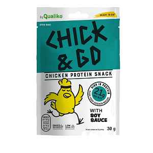 Chick&Go Sušené kuřecí plátky se sójovou omáčkou