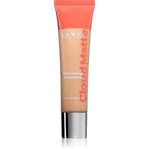 LAMEL Cloud Matte Full-Coverage Foundation plně krycí make-up pro matný vzhled odstín 07W Hazelnut 30 ml