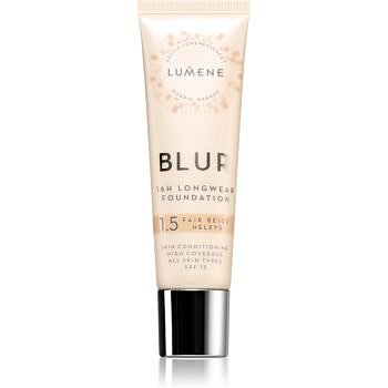 Lumene Blur 16h Longwear Foundation dlouhotrvající make-up SPF 15 odstín 1,5 Fair Beige