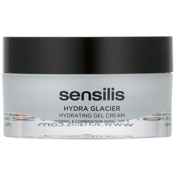 Sensilis Hydra Glacier hydratační gelový krém SPF 15 50 ml