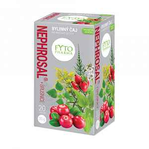 NEPHROSAL® + brusinky bylinný čaj na močové cesty 20x1,5g