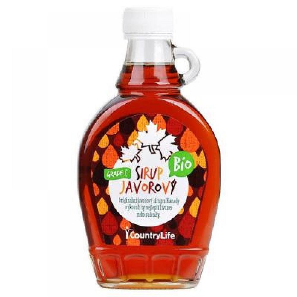 COUNTRY LIFE Javorový sirup Grade C BIO 250 ml