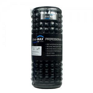 Kine-MAX Proffesional Massage Foam Roller 14cm x 33cm -černá-