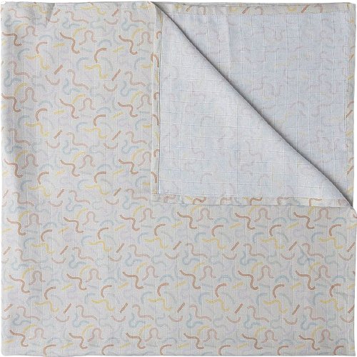 Luma Mušelínová plenka 110x110cm Multi Lines