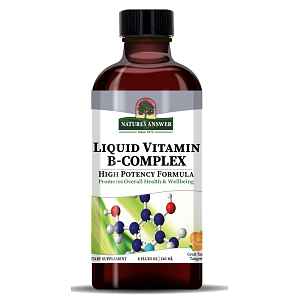 Nature's Answer Liquid Vitamin B-Complex, tekutý B-Complex, 240 ml