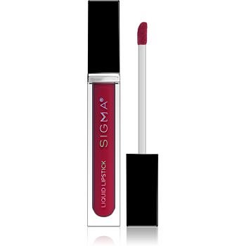 Sigma Beauty Liquid Lipstick matná tekutá rtěnka odstín Belladonna 5,7 g