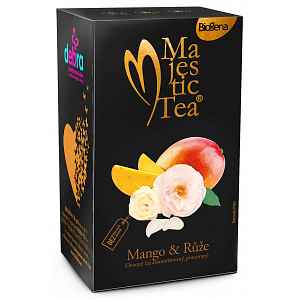 Čaj Majestic Tea Mango & Růže 20x2.5g