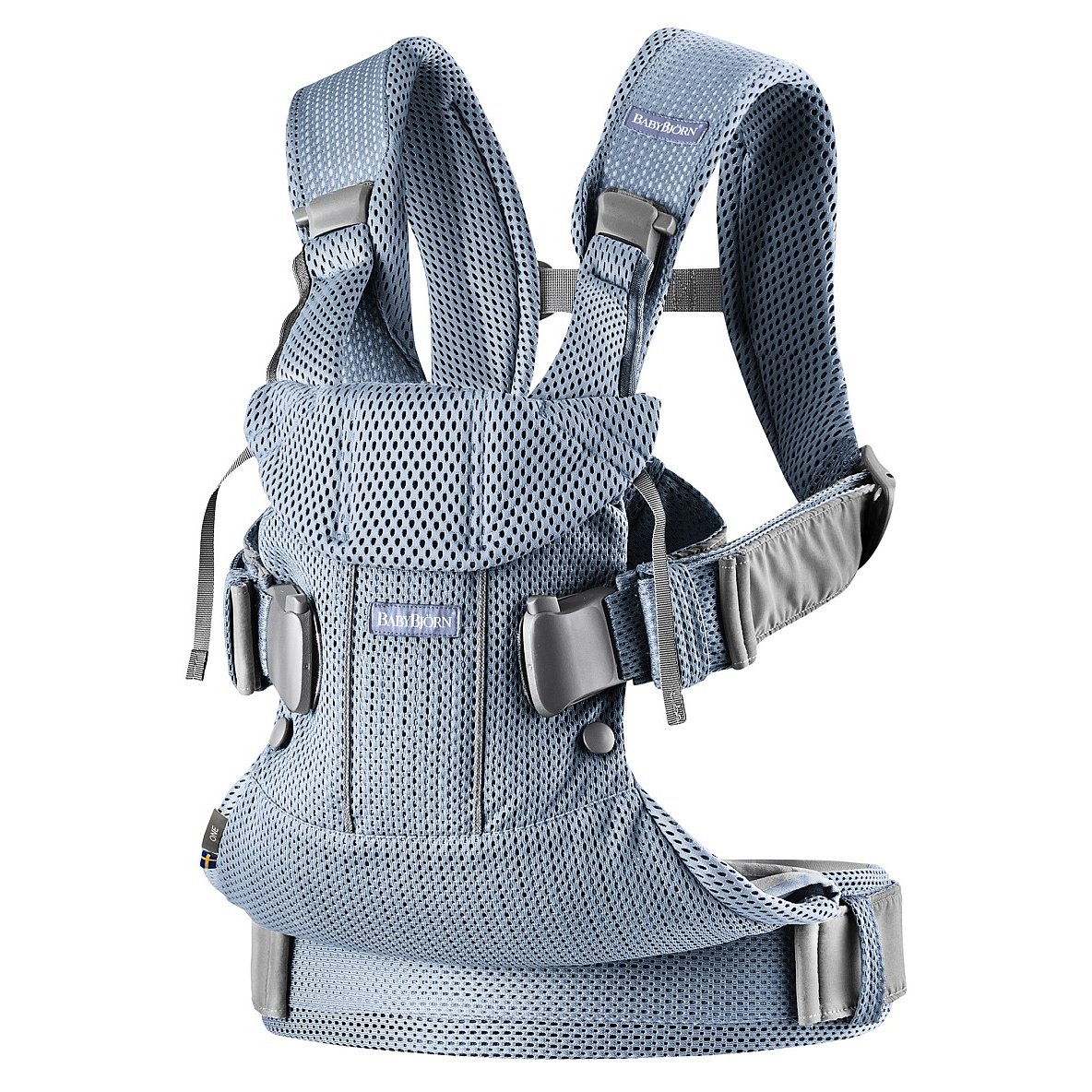 BABYBJÖRN Ergonomické nosítko One Air, Slate Blue, 3D Mesh