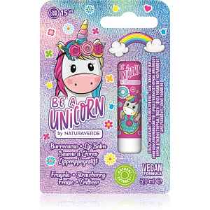 Be a Unicorn Naturaverde Lip Balm balzám na rty pro děti 1 ks