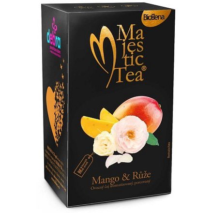 Čaj Majestic Tea Mango & Růže 20x2.5g