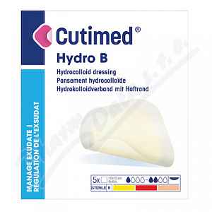 Cutimed Hydro Border 10cmx10cm hydrokoloidní krytí se zesílenou polyure