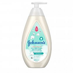 Johnson&#039;s Baby Cottontouch koupel a mycí gel 2v1 500 ml