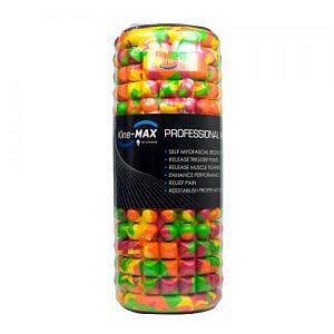 Kine-MAX Proffesional Massage Foam Roller 14cm x 33cm -candy-