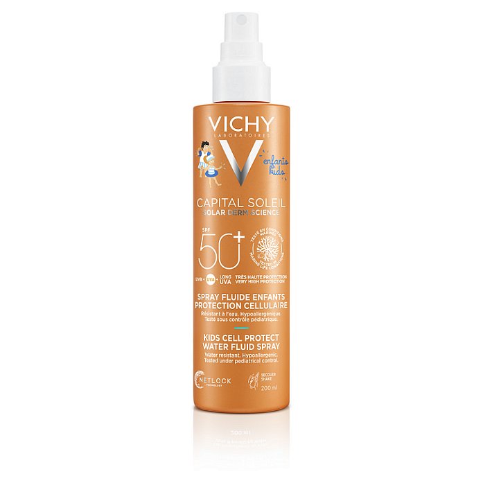 VICHY Capital Soleil Fluidní Sprej-Děti SPF50+ 200 ml