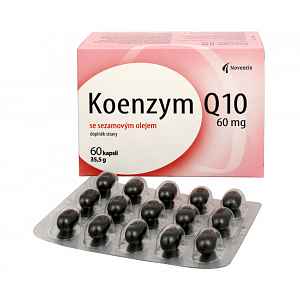 Koenzym Q10 60mg se sezamovým olejem cps.60