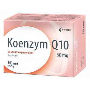 Koenzym Q10 60mg se sezamovým olejem cps.60