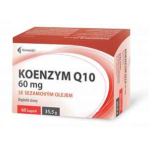 Koenzym Q10 60mg se sezamovým olejem cps.60