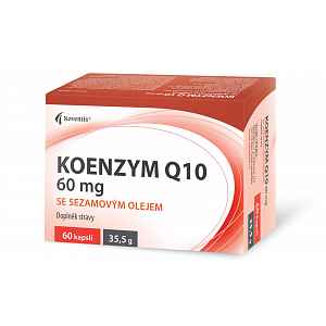 Koenzym Q10 60mg se sezamovým olejem cps.60