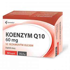 Koenzym Q10 60mg se sezamovým olejem cps.60