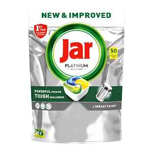 Jar Tablety do myčky Platinum All in One Lemon 50 ks 50 ks