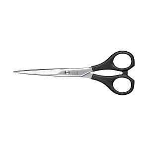 Kadeřnické nůžky s plastovou rukojetí a mikroozubením Eurostil Professional 6" (00723)