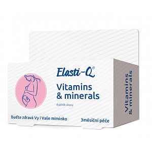 Elasti-Q Vitamins & Minerals s postupným uvolňováním tbl.90