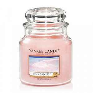 Yankee Candle Pink Sands Candle ( růžové písky ) - Vonná svíčka 411.0 g