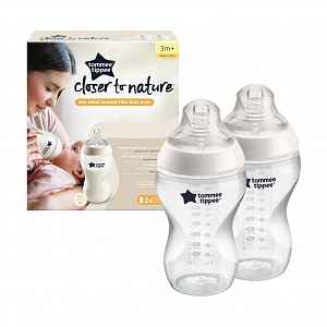 Tommee Tippee Kojenecká láhev 340ml 2ks 3+m