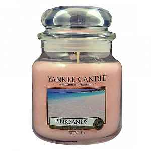 Yankee Candle Pink Sands Candle ( růžové písky ) - Vonná svíčka 411.0 g