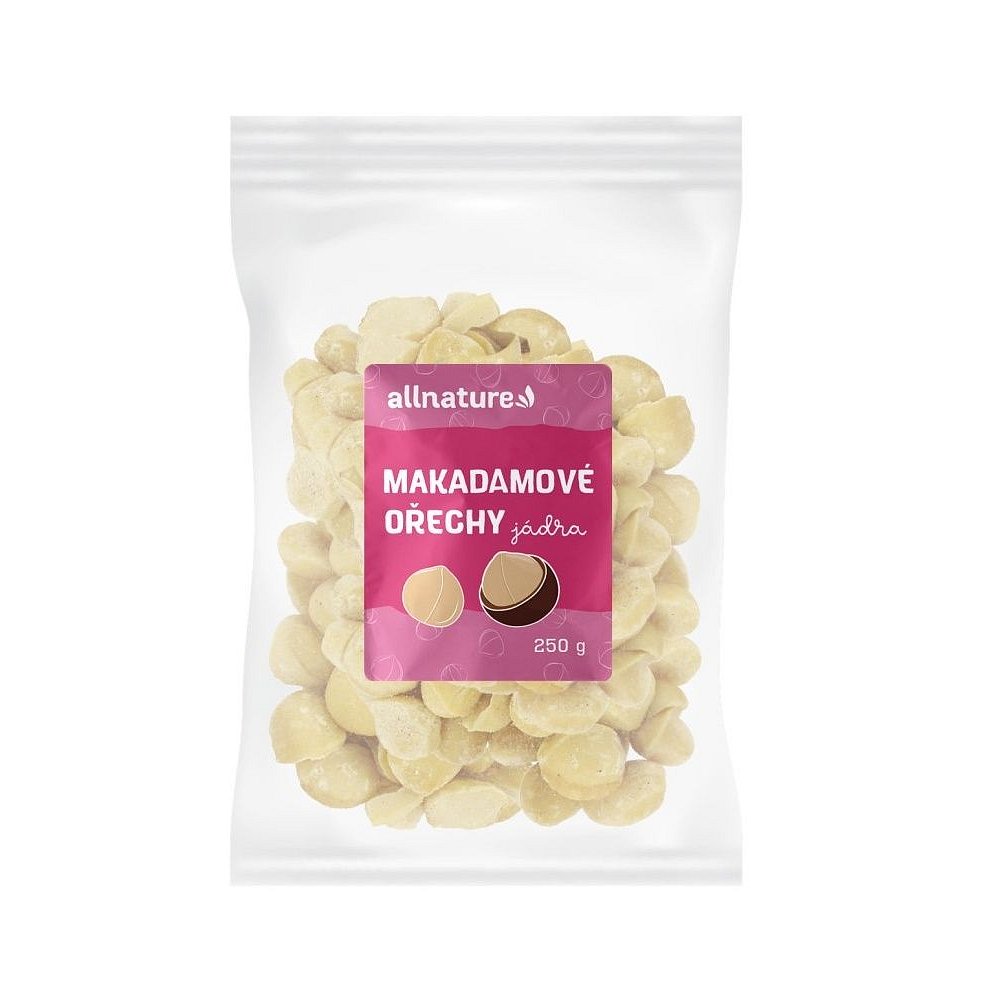 Allnature Makadamové ořechy 250 g