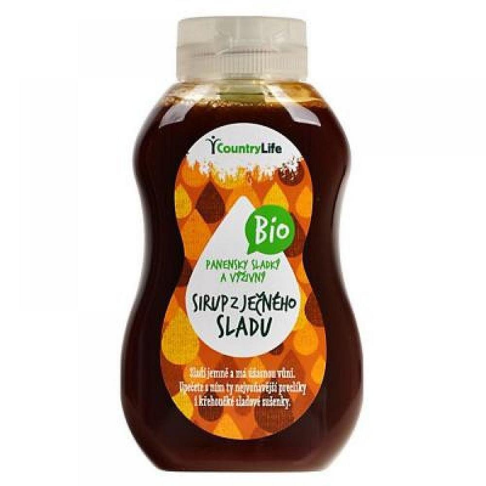 Country Life Bio sirup ječný se sladem - přírodní sladidlo 250 g