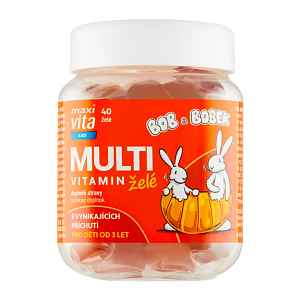 Maxi Vita Multivitamin želé Kids, doplněk stravy 40 ks