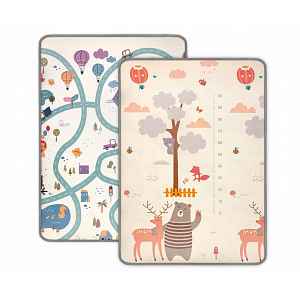Milly Mally Oboustranná pěnová podložka 178x120 Kinder Animals