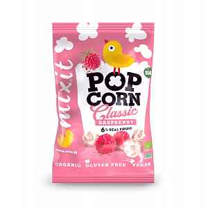 Mixit Velký BIO popcorn Malina 75 g