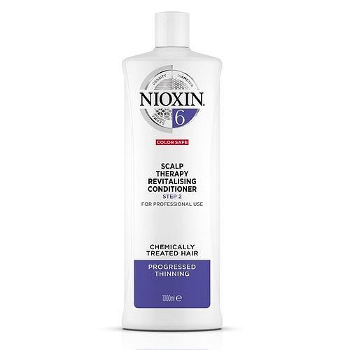 Nioxin revitalizér pokožky pro řídnoucí normální až silné přírodní i chemicky ošetřené vlasy System 6 1000 ml