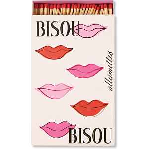 Paddywax Large Rectangle Matches Bisou Bisou zápalky 120 ks